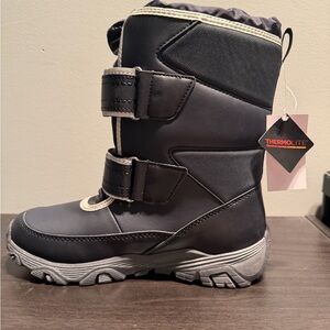 Lands’ End Kids Snow Flurry Insulated Winter Boots – Youth 4 – New